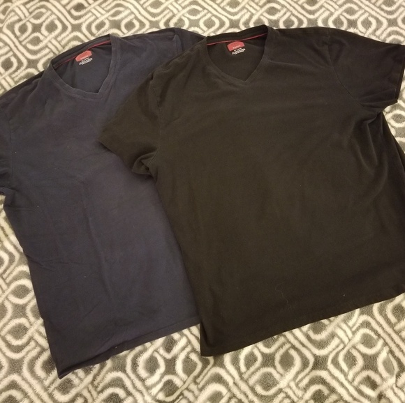 alfani slim fit stretch v neck